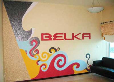 نقاشی ساختمان - بلکا